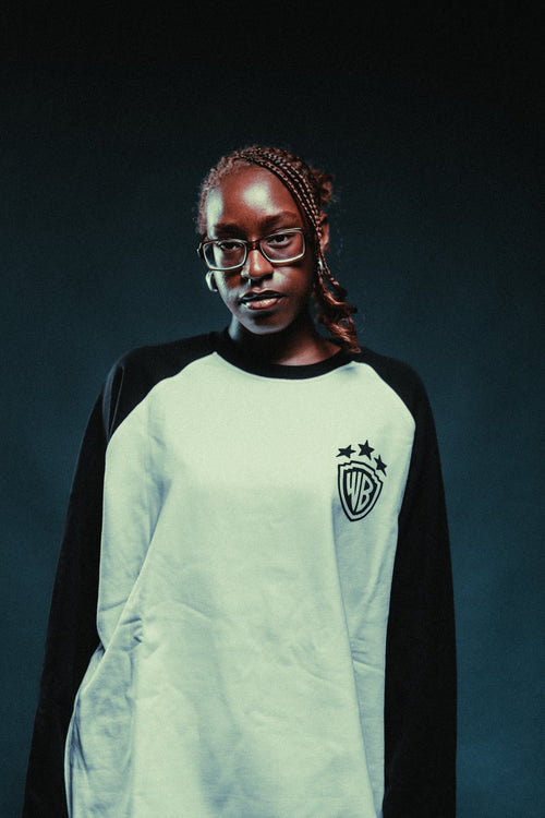 BLACK n WHITE LONGSLEEVE "W.B"
